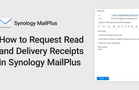 How to Request Read and Delivery Receipts in Synology MailPlus | Synology