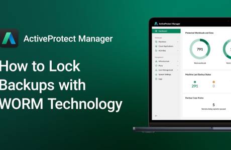 How to Lock Backups With WORM Technology in ActiveProtect | Synology