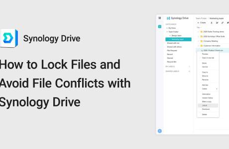 How to Lock Files and Avoid File Conflicts with Synology Drive | Synology