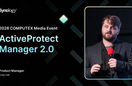 ActiveProtect Manager 2.0 Launch Event | Synology Computex 2026